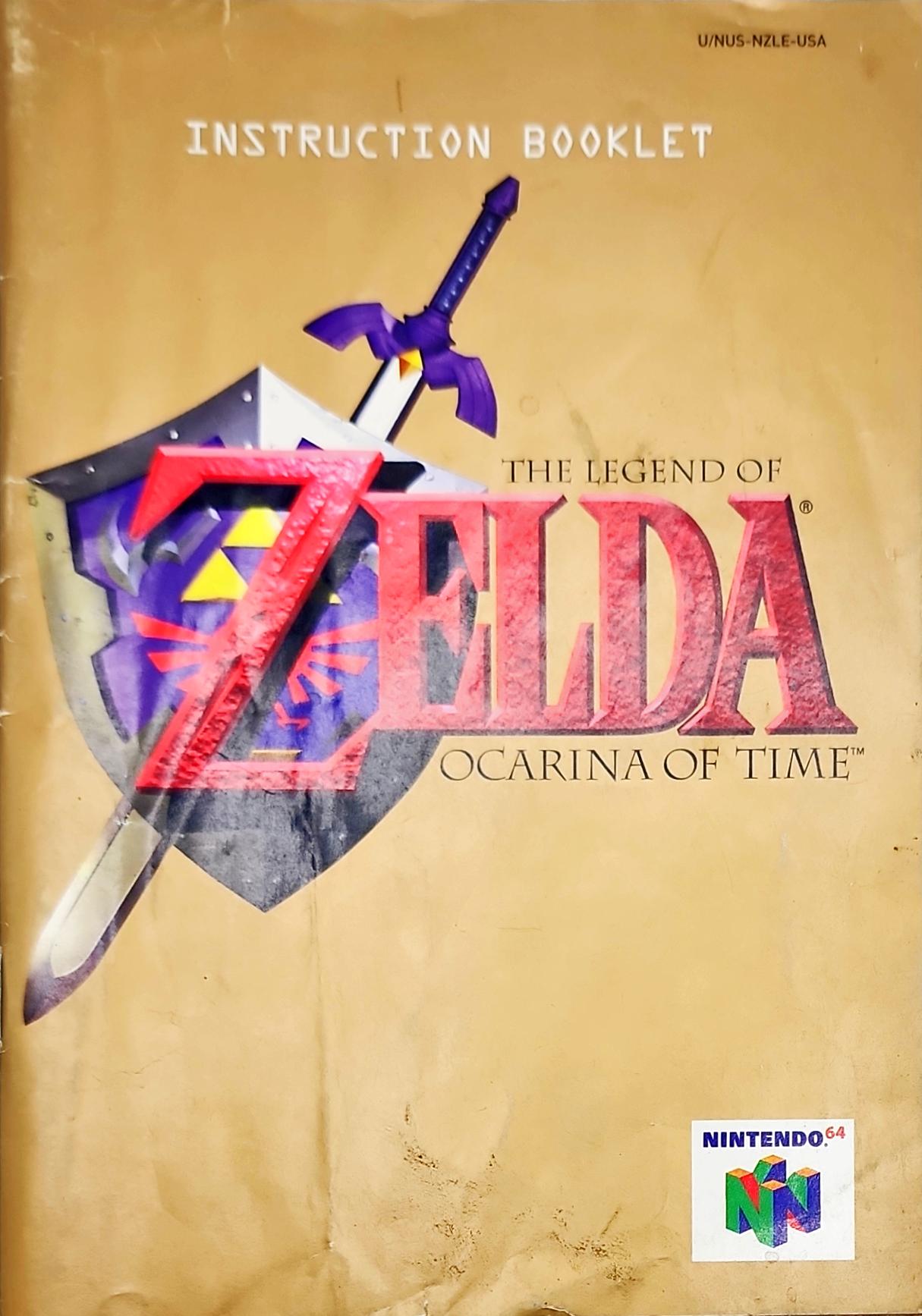 OoT] Printable Ocarina of Time Song Book for n64 and 3DS : r/zelda