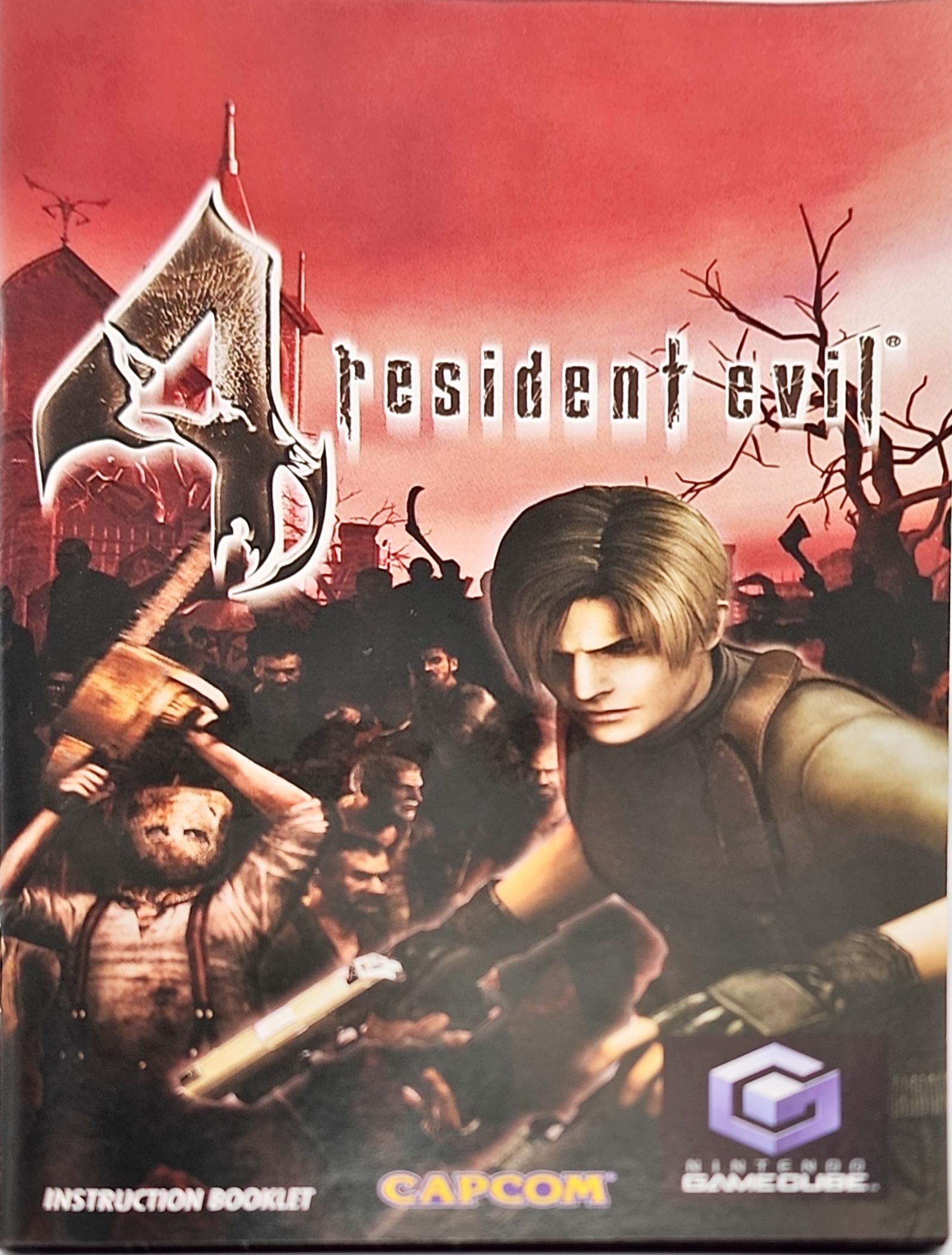 Resident Evil 4 (Nintendo GameCube, 2005) Video Game